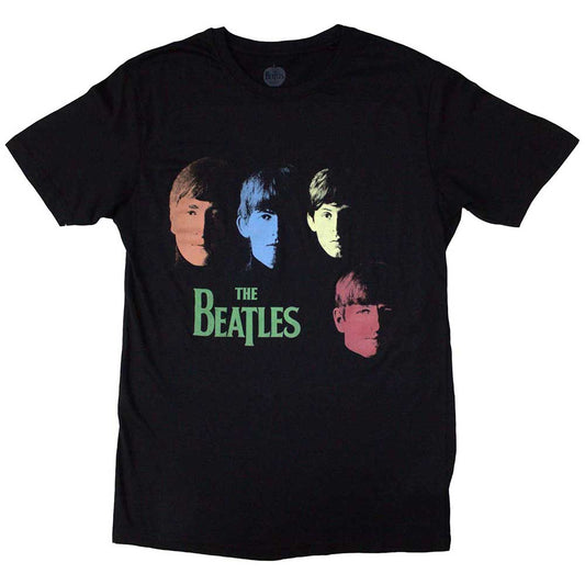 The Beatles Colour Faces [T-Shirt] Officially Licensed
