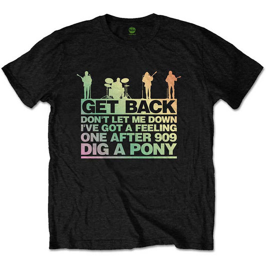 The Beatles Get Back Gradient [T-Shirt] Officially Licensed