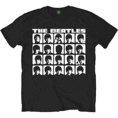 The Beatles Hard Days Night Faces Mono [T-Shirt] Officially Licensed
