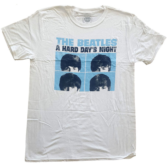 The Beatles Hard Days Night Pastel [T-Shirt] Officially Licensed