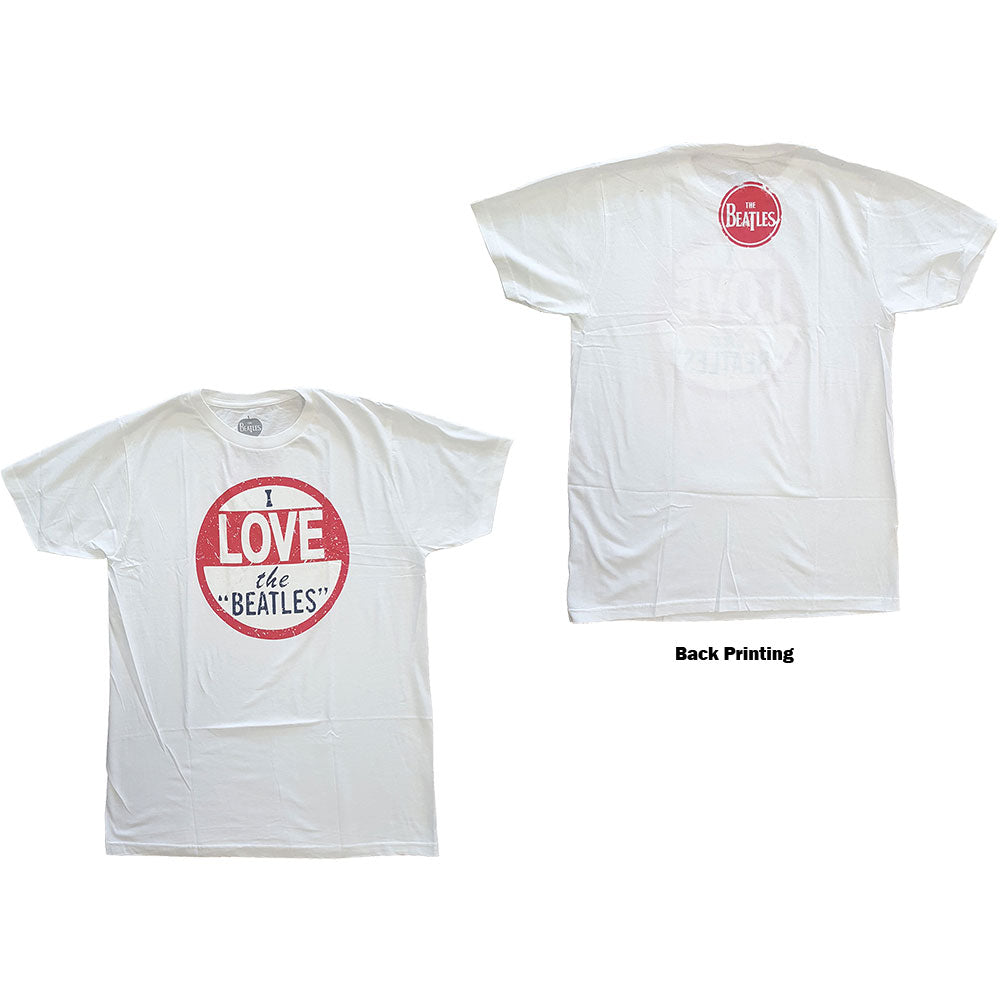 The Beatles I Love The Beatles [T-Shirt] Officially Licensed