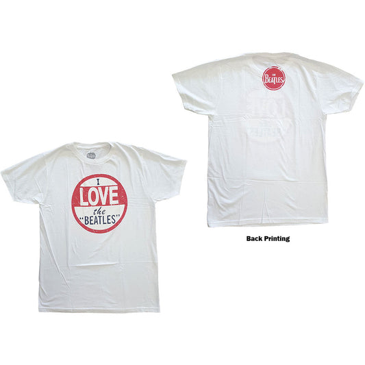 The Beatles I Love The Beatles [T-Shirt] Officially Licensed