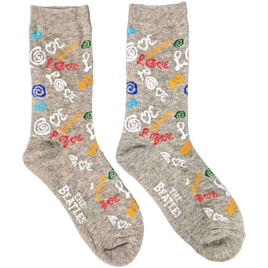The Beatles Love Socks Officially Licensed