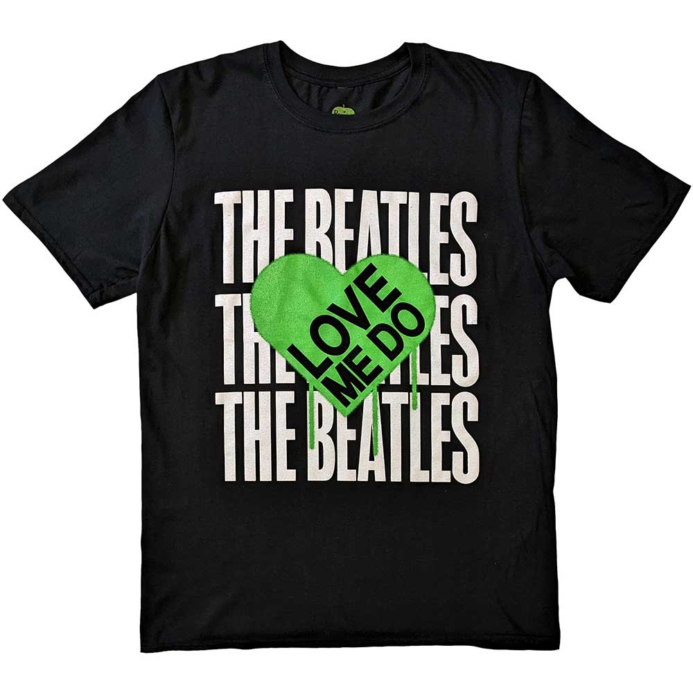The Beatles Love Me Do Graffiti Heart [T-Shirt]