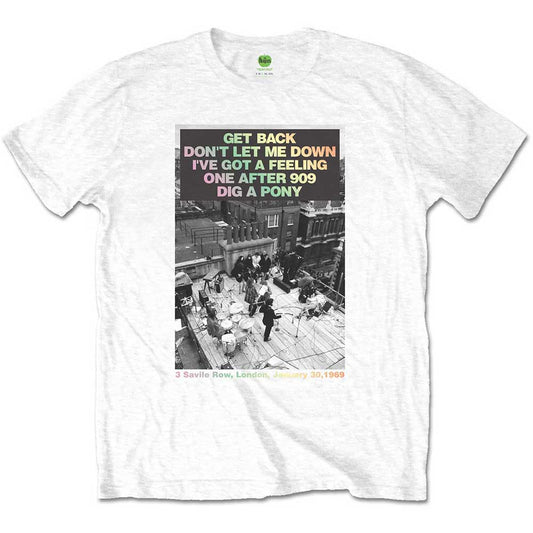 The Beatles Rooftop Songs Gradient [T-Shirt]