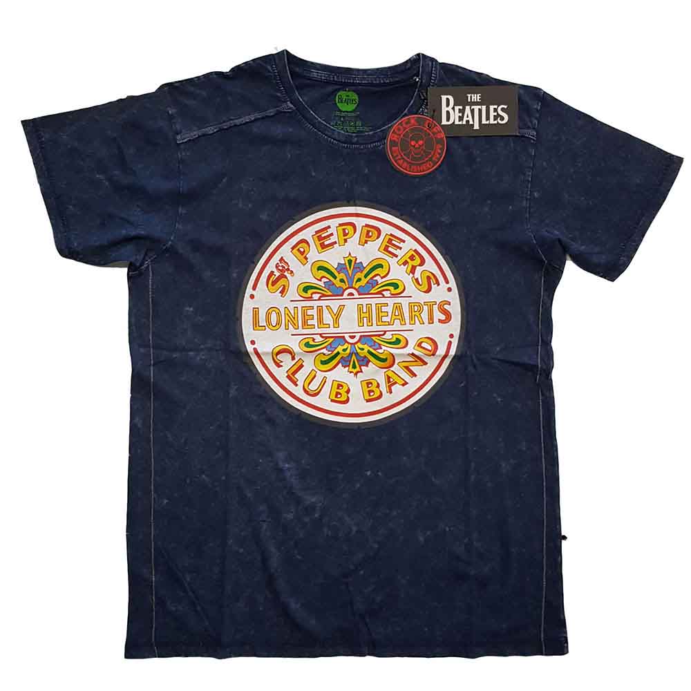 The Beatles Sgt Pepper Drum Mens T Shirt Officially Licensed