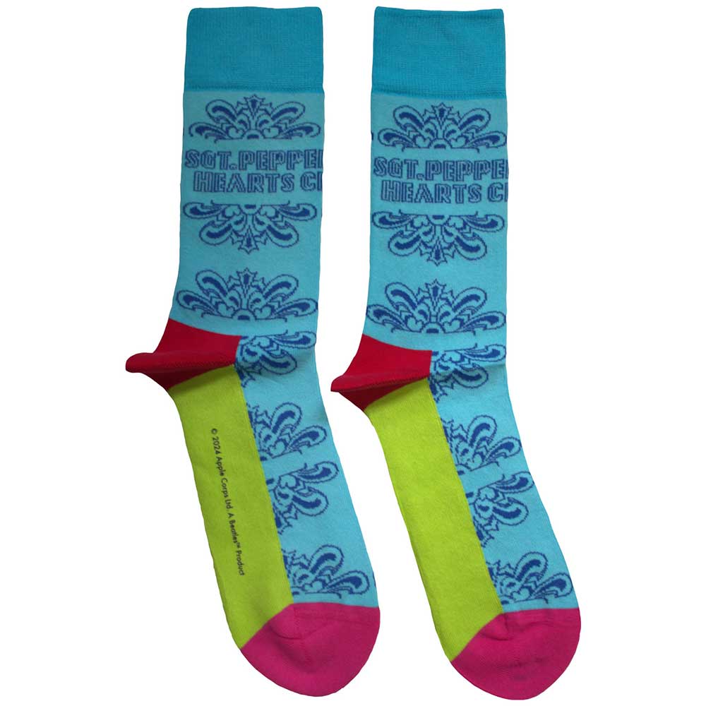 The Beatles Sgt Pepper Text Outlines [Socks]