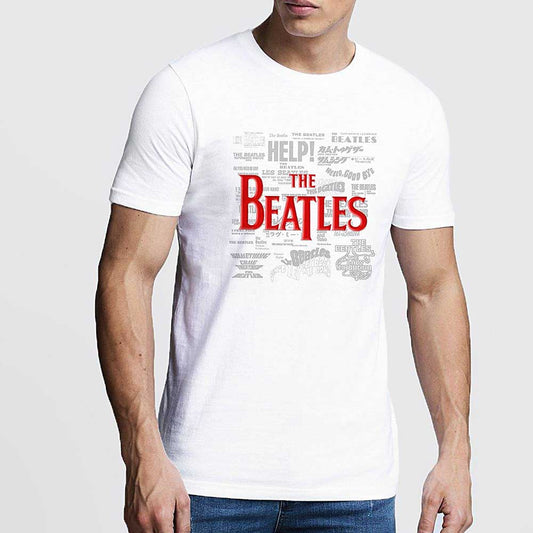 The Beatles Titles & Logos [T-Shirt]