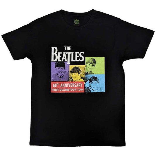 The Beatles US 1964 Mens T Shirt Black