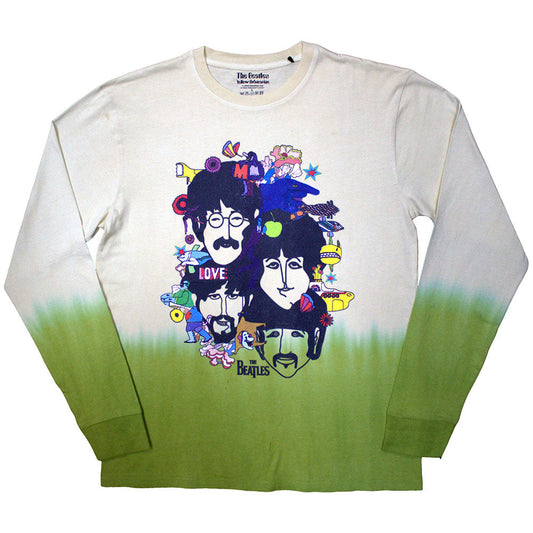 The Beatles Yellow Submarine Heads Collage [T-Shirt] Officially Licensed