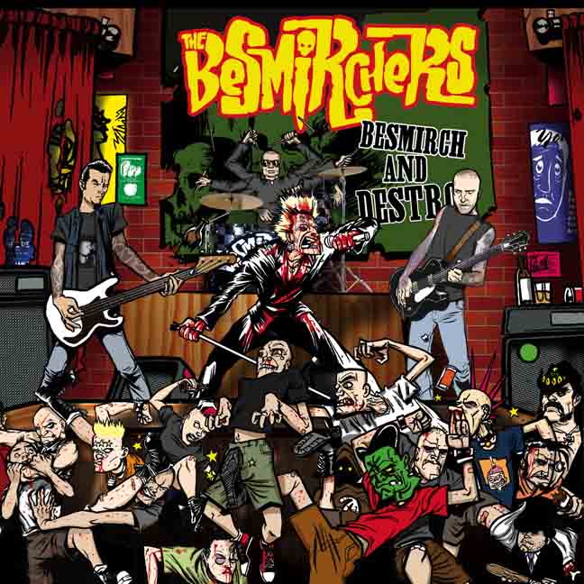 Besmirch and Destroy Music CD