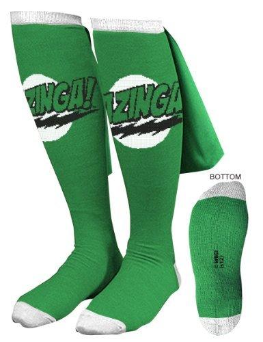 The Big Bang Theory Bazinga Cape Socks