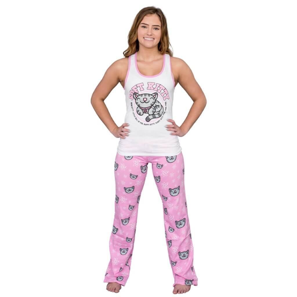 The Big Bang Theory Soft Kitty Athletic Sleep Set Pajama