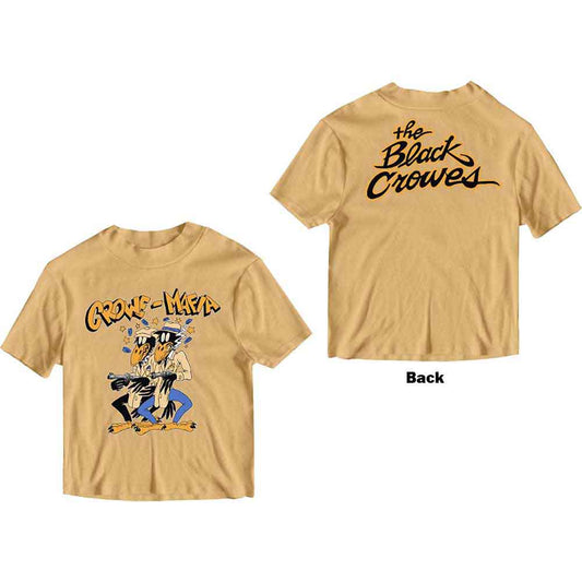 The Black Crowes Crowe Mafia T Shirt Neutral Officially Licensed