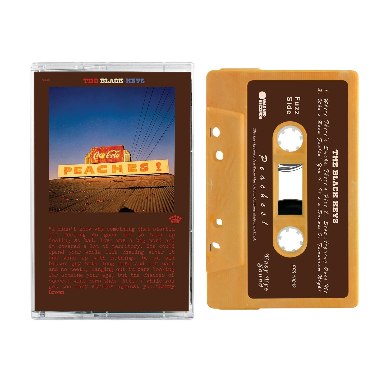 Peaches! Cassette Tape