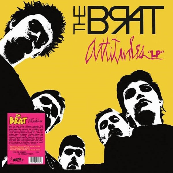 Attitudes LP (Yellow Vinyl) Vinyl Record