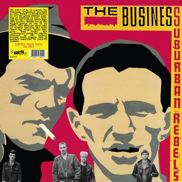 THE BUSINESS - Suburban Rebels (Red Vinyl) [Vinyl] Vinyl Record