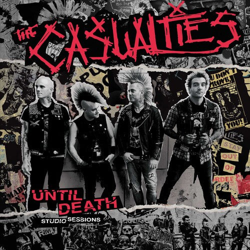 Until Death: Studio Sessions ((Colored Vinyl, Red & Black Splatter) [Vinyl] Vinyl Record