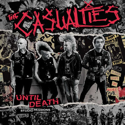 Until Death: Studio Sessions ((Colored Vinyl, Red & Black Splatter) [Vinyl] Vinyl Record