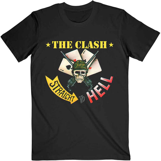 The Clash Straight To Hell Single [T-Shirt] Officially Licensed