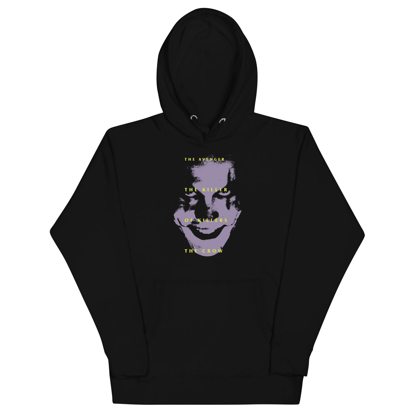The Crow Avenger Classic Mens Officially Licensed Hoodie Black