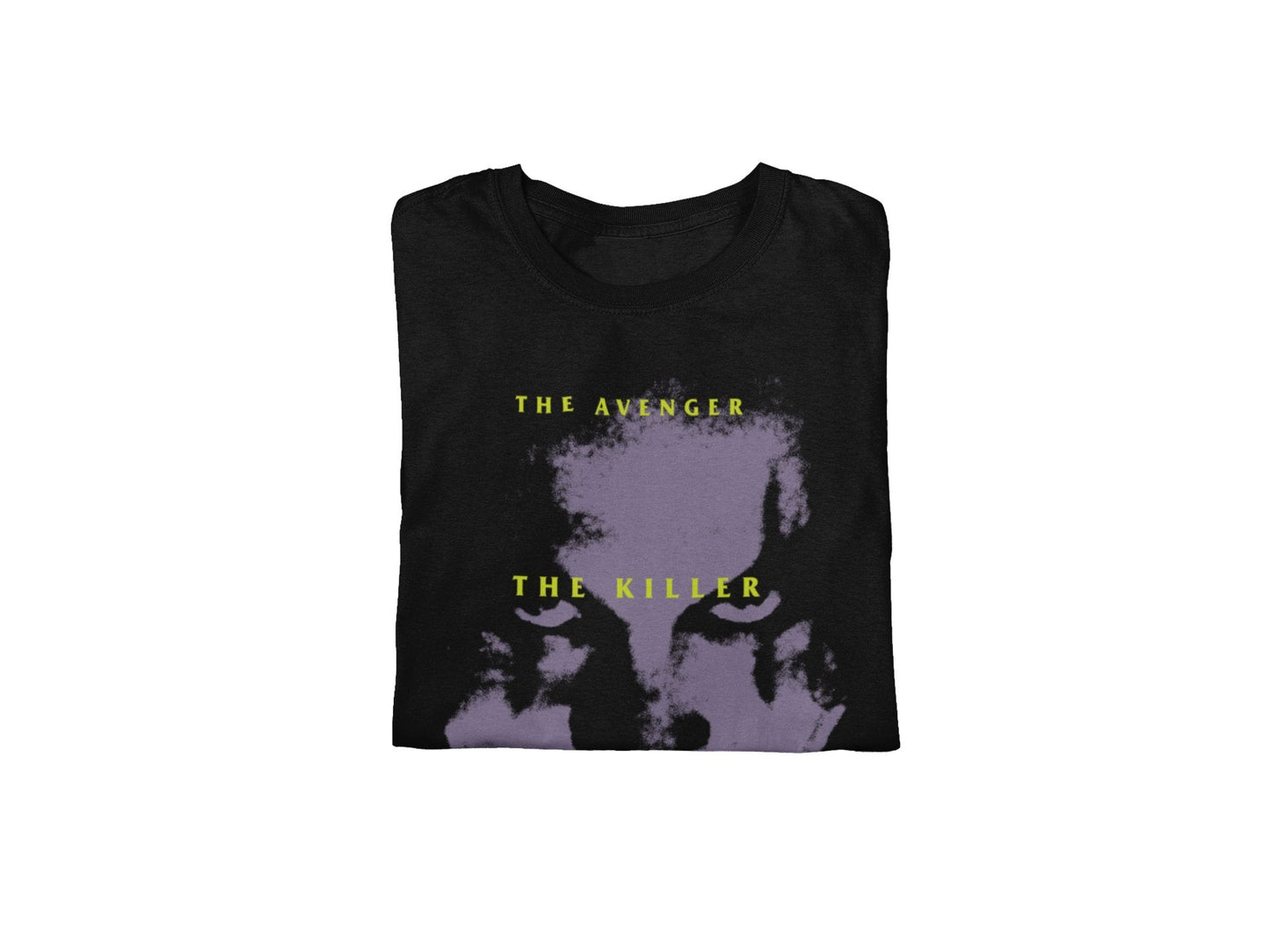 The Crow Avenger Jumbo Print Officially Licensed Mens T Shirt Black