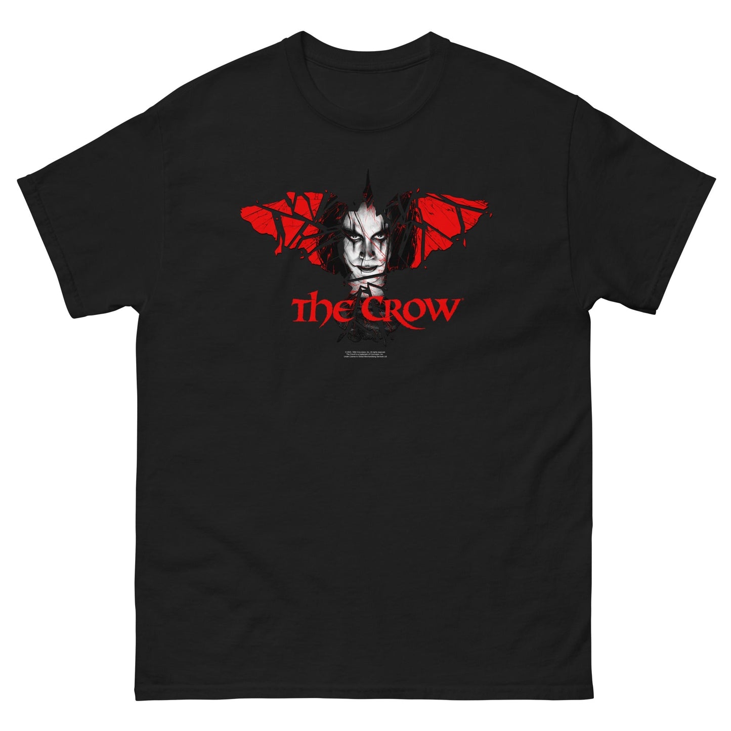 The Crow Crow Wings Officially Licensed Mens T Shirt Black