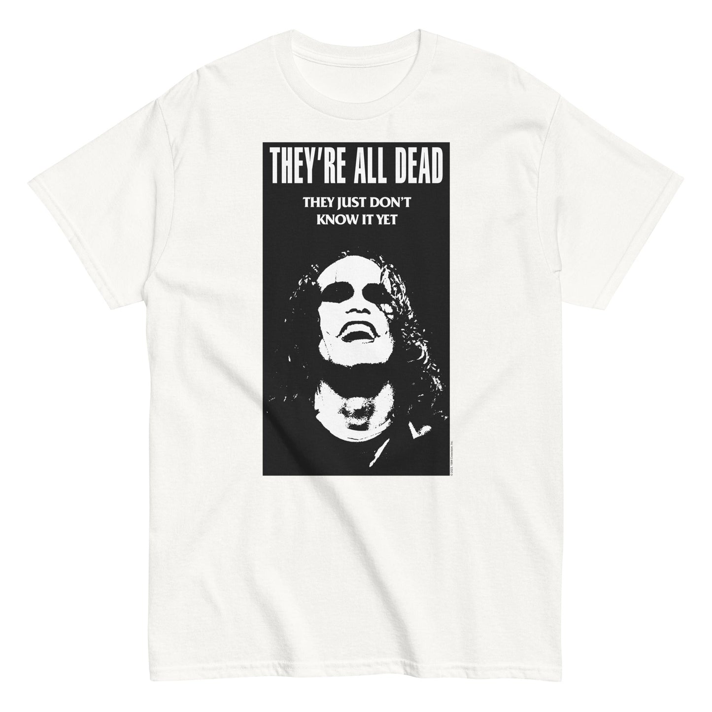 The Crow Dead Movie Poster Mens T Shirt White