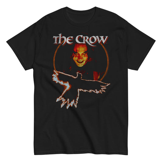 The Crow Flying Mens T Shirt Black