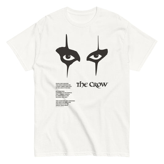 The Crow Thousand Yard Stare T Shirt White