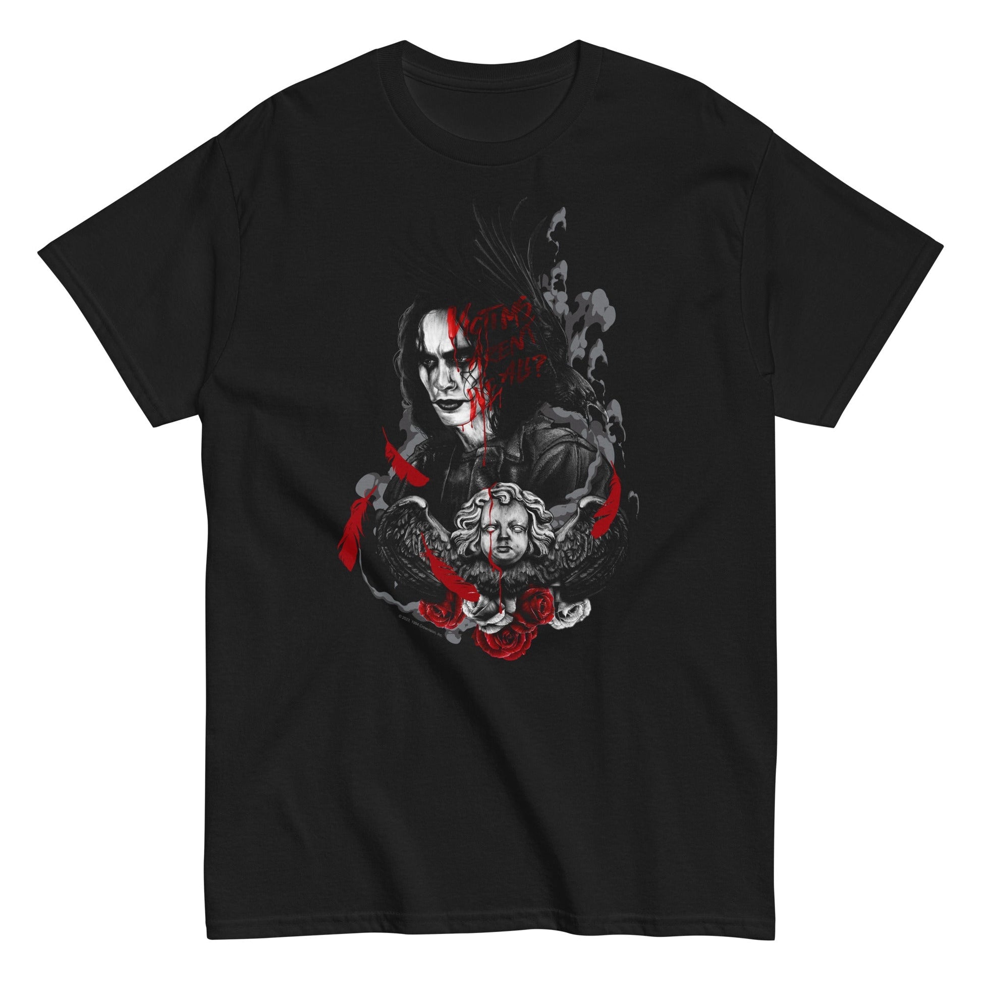 The Crow Victims Aren't We All? Officially Licensed Mens T Shirt Black