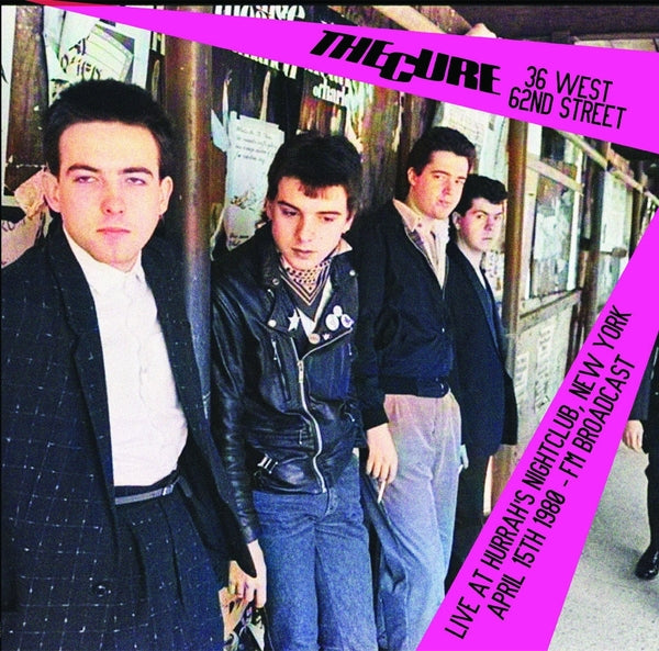 The Cure - 36 West 62Nd Street: Live At Hurrah'S Nightclub, New York, April 15Th 1980 (Color Vinyl) [LP] [Vinyl] Vinyl Record