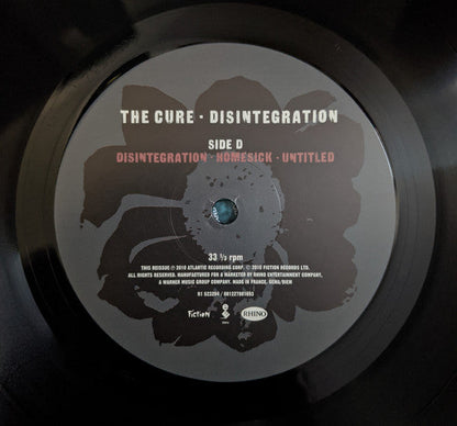 The Cure Disintegration (180 GRAM VINYL) Vinyl Record