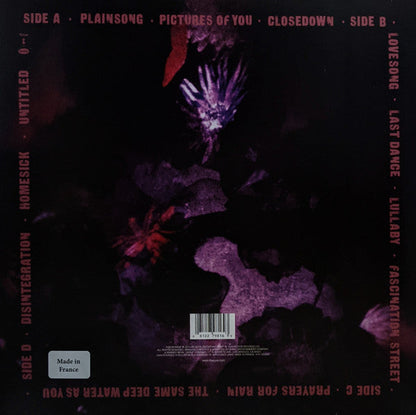 The Cure Disintegration (180 GRAM VINYL) Vinyl Record