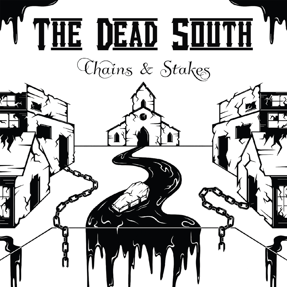 The Dead South - Chains & Stakes (Indie Exclusive, Colored Vinyl, Black & Cream Swirl) Vinyl Record