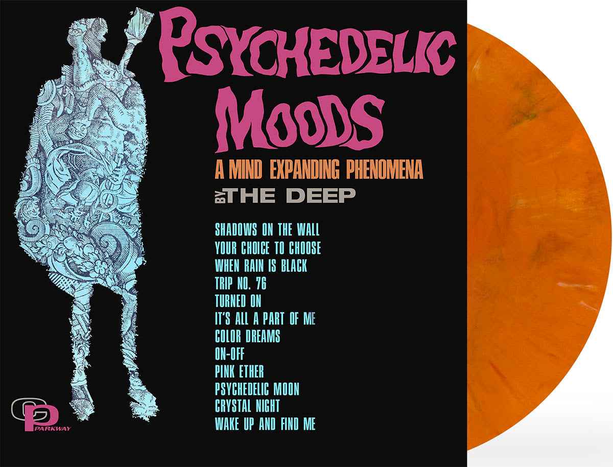 PRE-ORDER The Deep - Psychedelic Moods (Indie Exclusive) [Eco-Mix Orange Vinyl] [Vinyl] Vinyl Record
