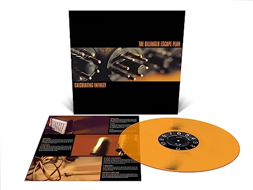 The Dillinger Escape Plan - Calculating Infinity (Clear Vinyl, Orange) Vinyl Record