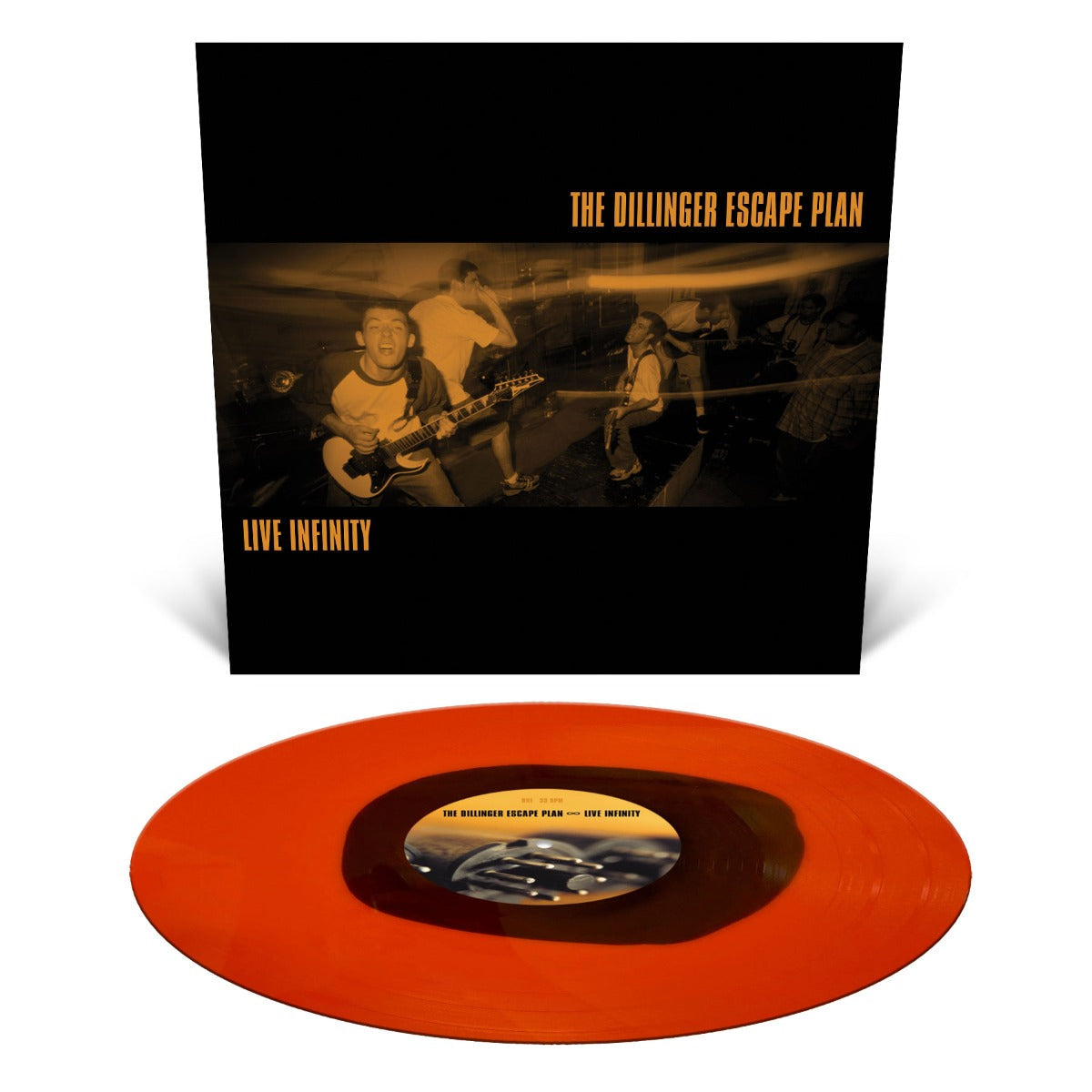 Live Infinity (Black/Orange Krush Vinyl) Vinyl Record