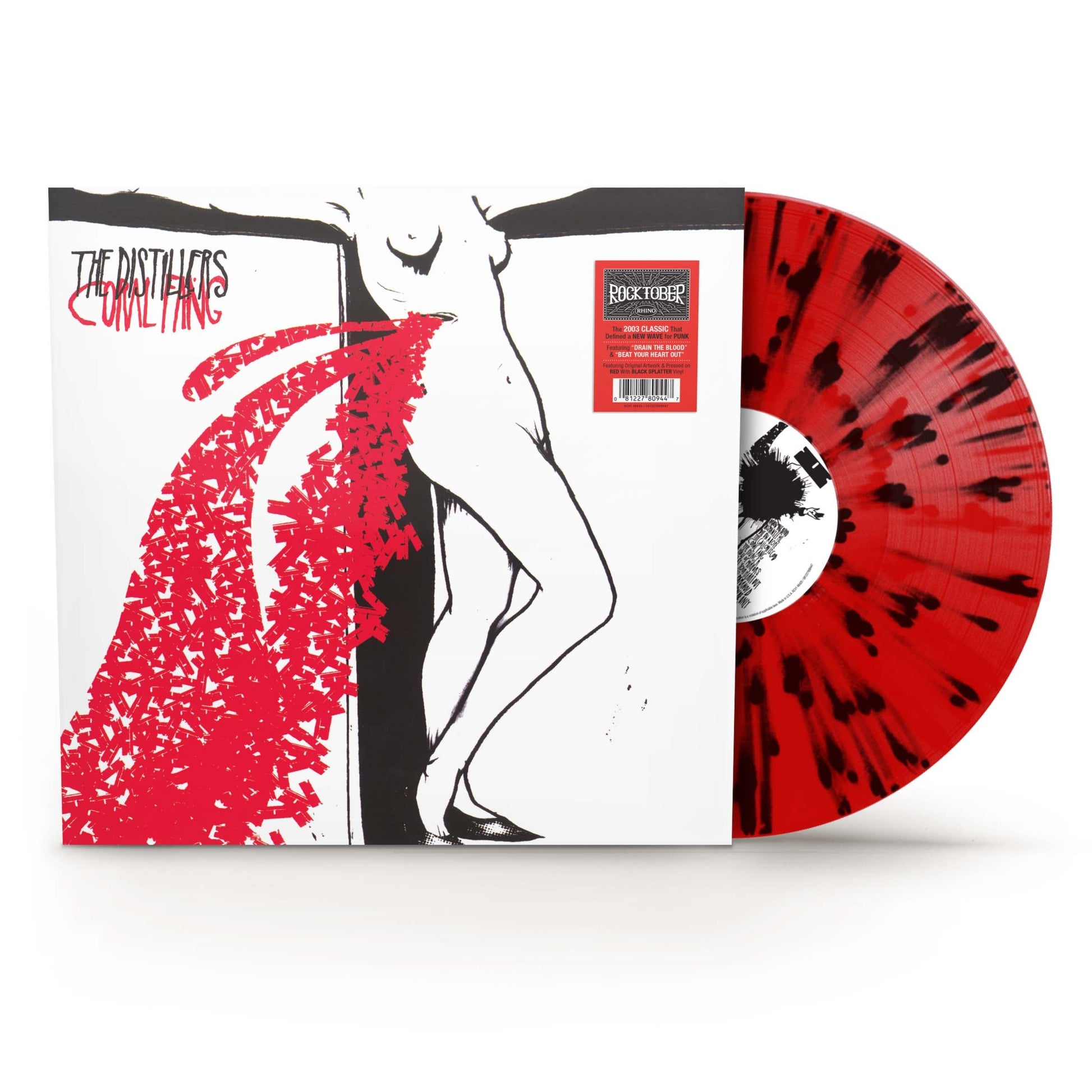 Coral Fang [RKTBR25](REDw/BLACK SPLATTER VINYL) Vinyl Record