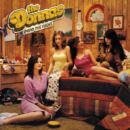 The Donnas - Spend The Night (Hot Pink Vinyl, Includes 2-Page Insert with Lyrics) Vinyl Record