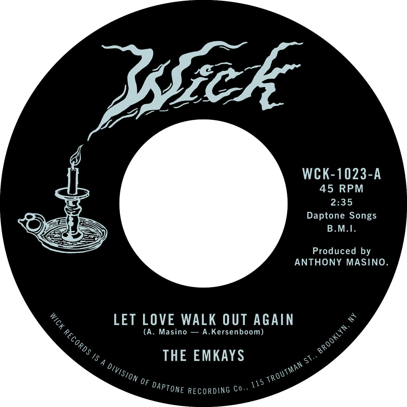 Let Love Walk Out Again B/W Through The Pines [Vinyl] Vinyl Record