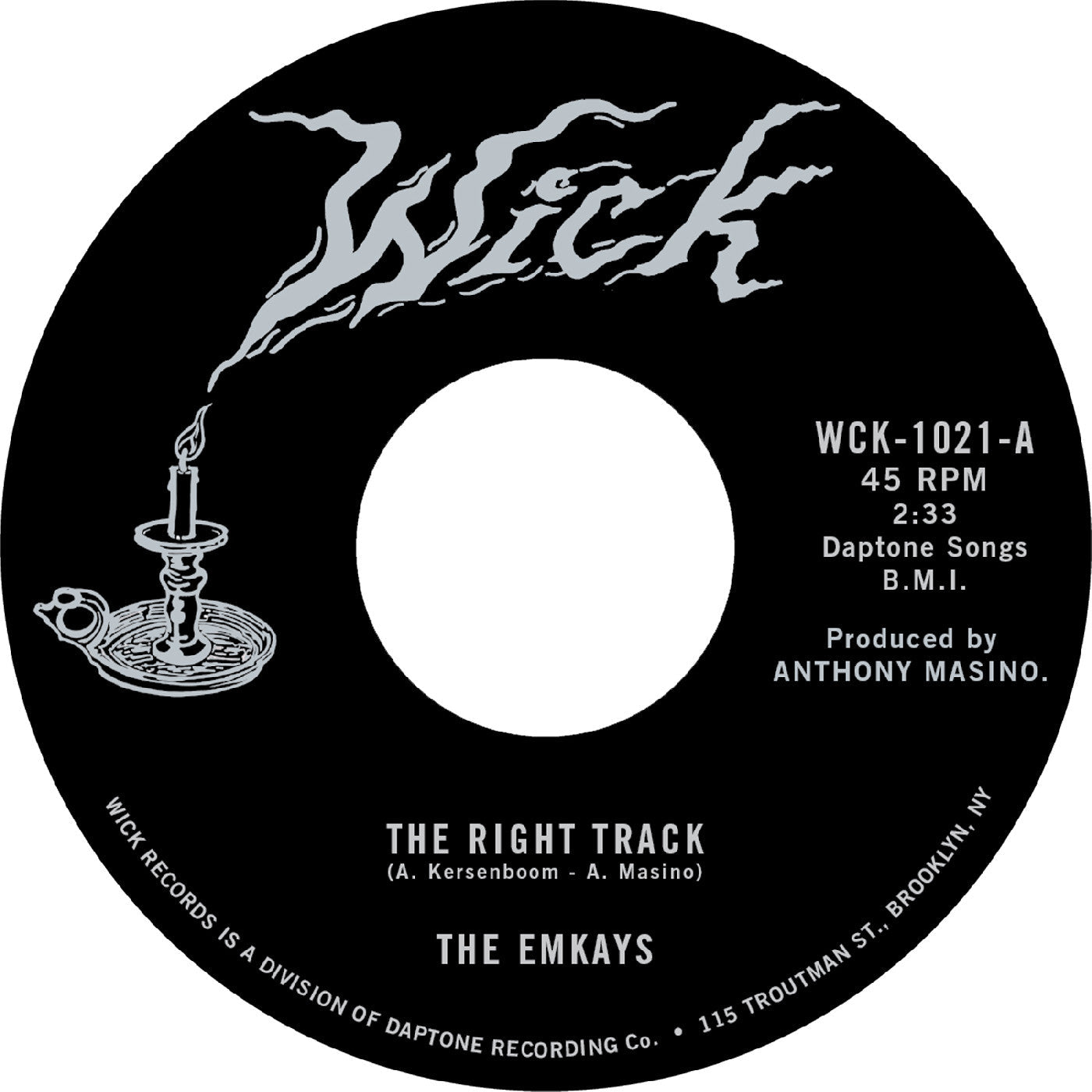 The Right Track b/w Make it True Vinyl Record