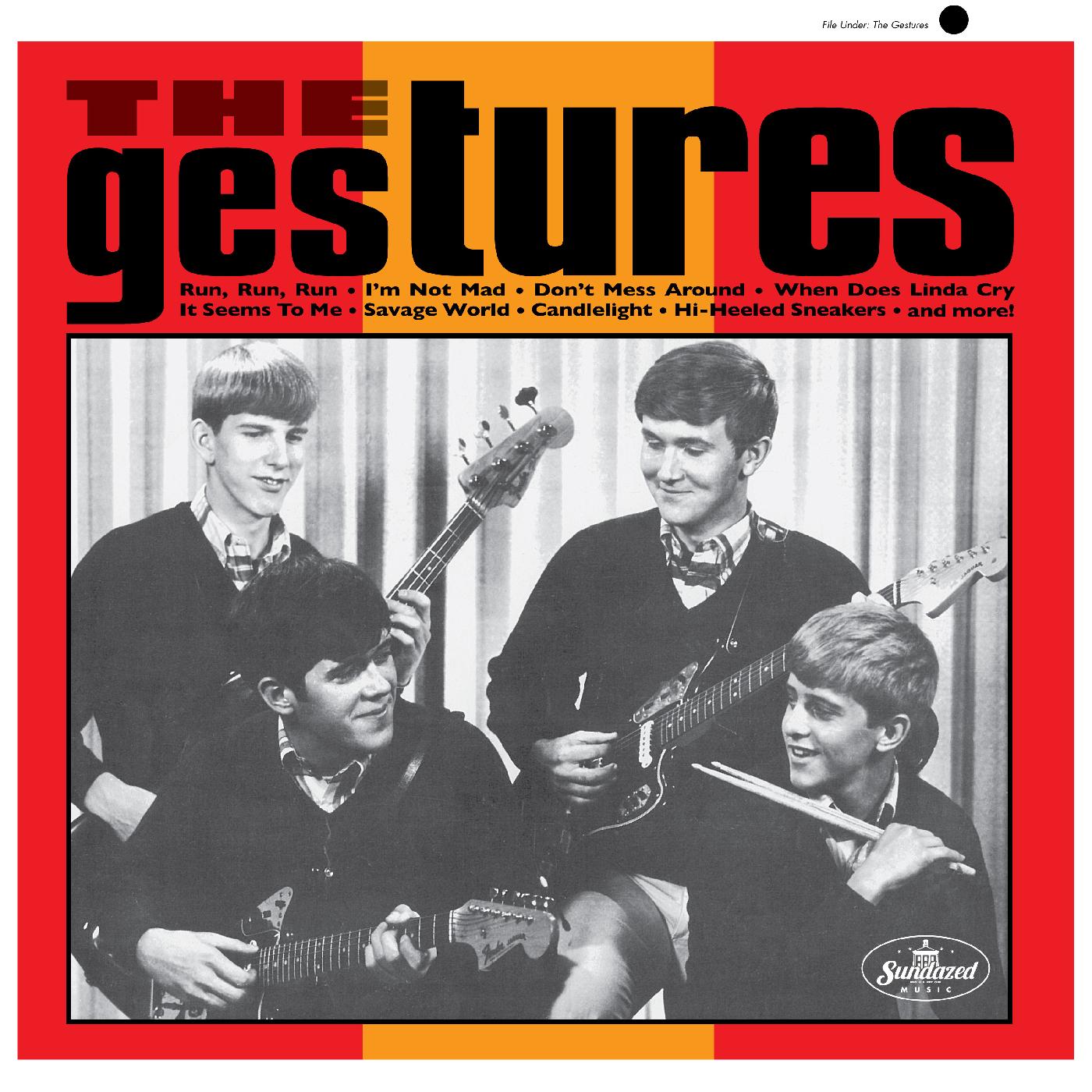 The Gestures (ORANGE VINYL) Vinyl Record