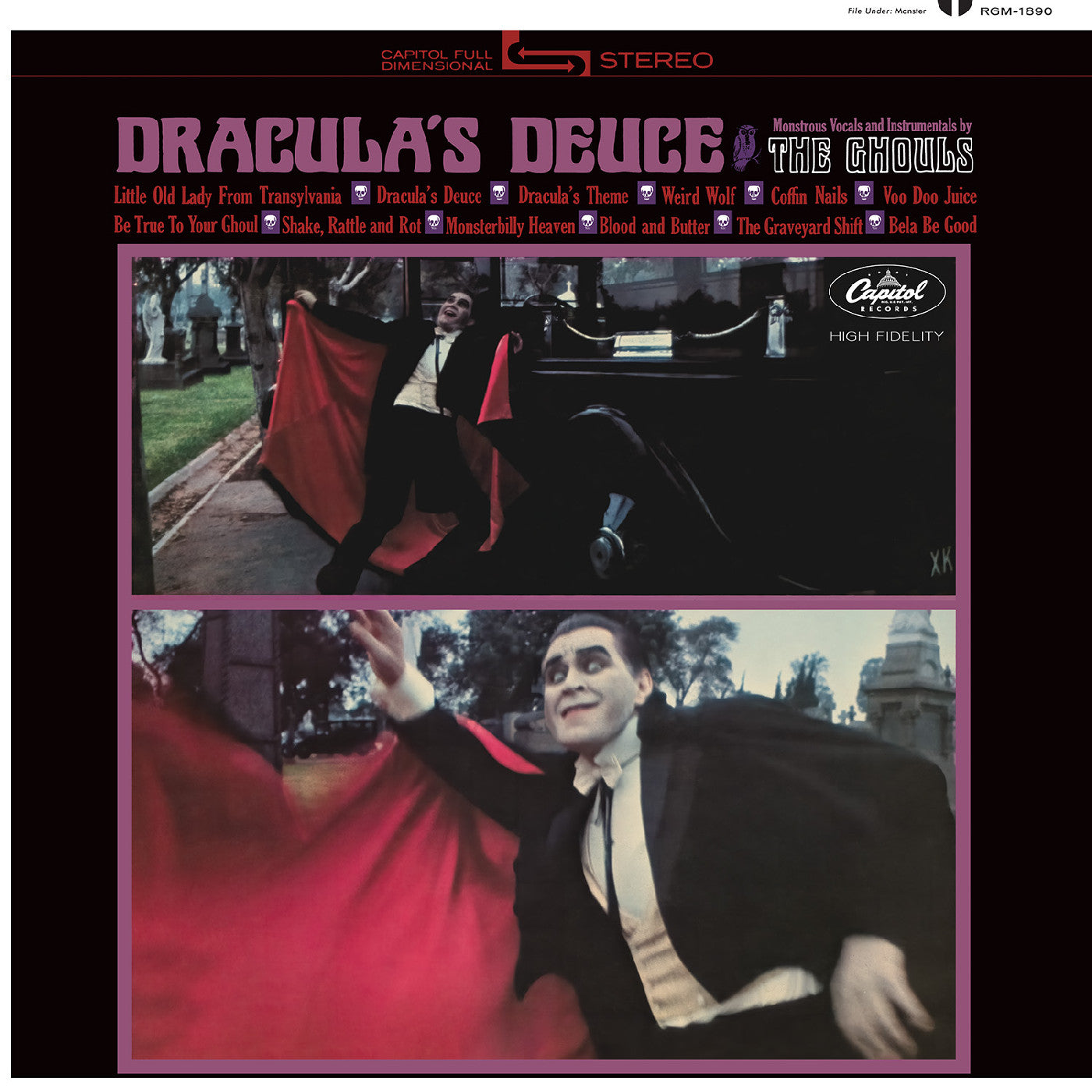 Dracula'S Deuce (Orange "Pumpkin Burnout" Smoke Vinyl) Vinyl Record