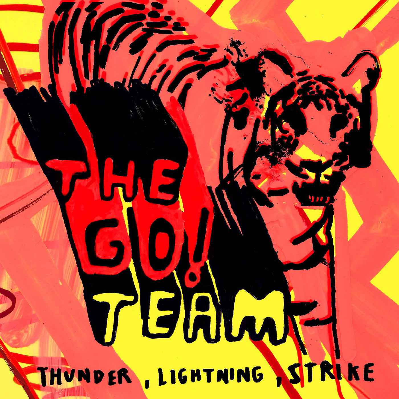 The Go! Team - Thunder, Lightning, Strike (Indie Exclusive, Translucent Red Vinyl) [Vinyl] Vinyl Record