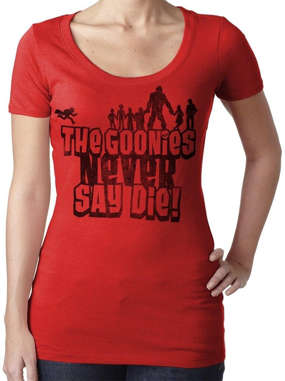 The Goonies Never Say Die T-shirt