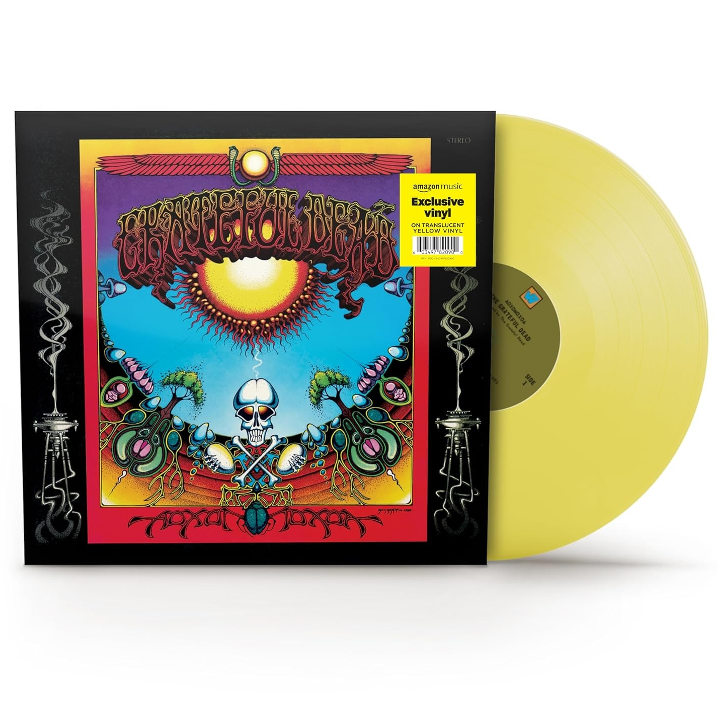The Grateful Dead - Aoxomoxoa (Limited Edition, Amazon Exclusive Edition, Translucent Yellow Colored Vinyl) [Vinyl] Vinyl Record