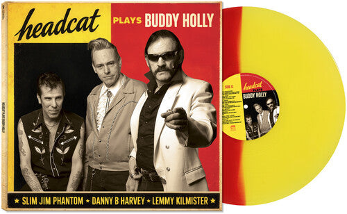 The Head Cat - Sings Buddy Holly [Red, Yellow] [Vinyl] Vinyl Record