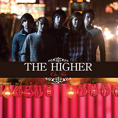 The Higher - On Fire Tri-Color (Black, Hot Pink, Cyan) [Vinyl] Vinyl Record