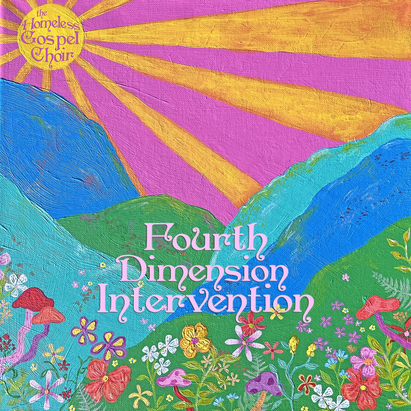 Fourth Dimension Intervention (SEAGLASS BLUE VINYL) Vinyl Record
